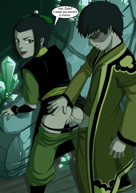 rule 34 ass avatar the last airbender azula brother and sister burn scar clothed sex color cum