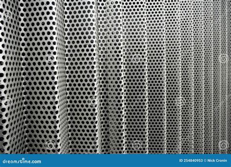 Modern Architecture: Perforated Thick Aluminium / Aluminum Alloy