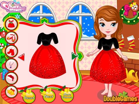 Princess Sofia Christmas Dressup Online Game