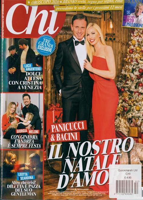 Chi Magazine Subscription Buy At Uk Italian