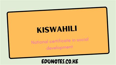 Ncsdkiswahili Past Papers Download Pdf Edu Notes