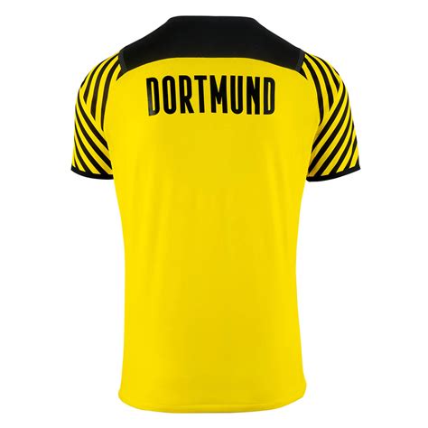 Dortmund Kit 2022 Jersey Puma Kids Borussia Dortmund Home Jersey 2021