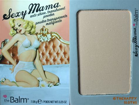 Thebalm Sexy Mama Anti Shine Translucent Powder Review The Happy