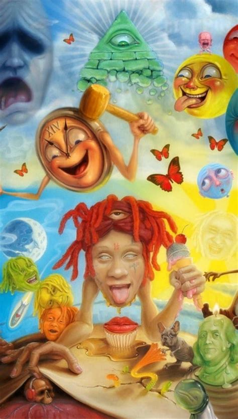 Trippie Redd Lifes A Trip Life S A Trip Album Cover Trippie Redd