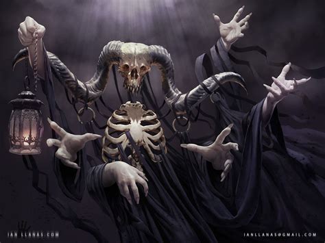 Nightmare By Ianllanas On Deviantart Creature Concept Art Fantasy