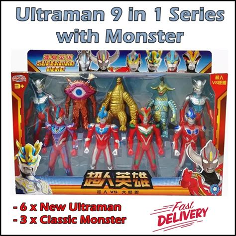 Ultraman Toy 15cm Height Ultraman Geed Orb And Monster Movable Model