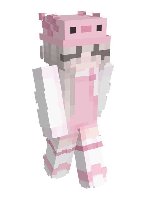 Axolotl Playground In 2022 Minecraft Skin Axolotl Minecraft Skins