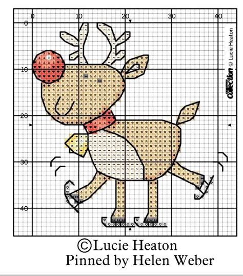 Reindeer Game In 2020 Cross Stitch Patterns Christmas Cross Stitch