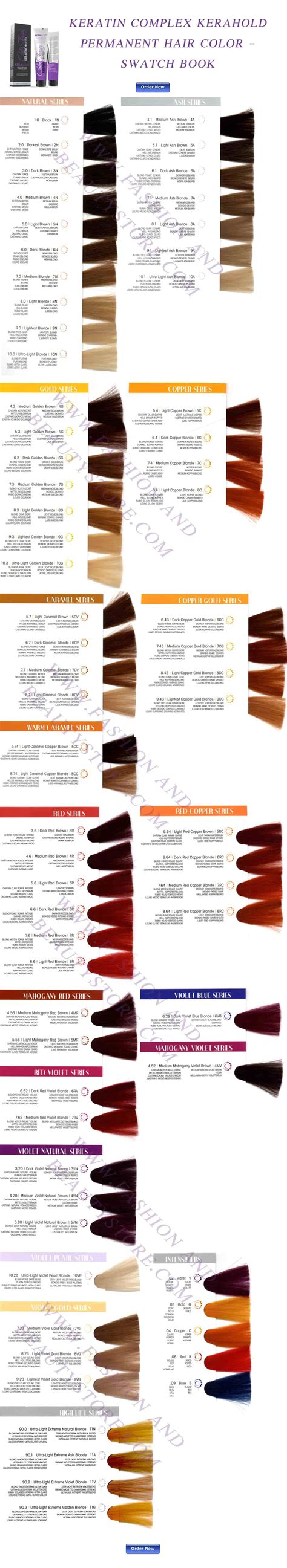 Custom Salon Hair Dye Color Swatch Charthair Color Chart For Sale Buy