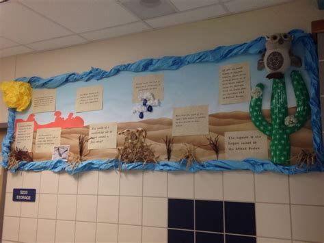 Click here to make your first booking with my discount. My desert bulletin board display. I posted desert fun ...