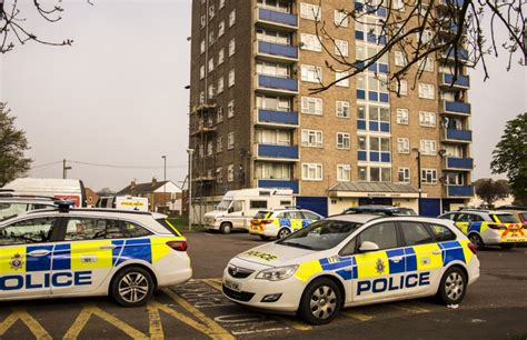 Four Arrested As Police Carry Out Drugs Raid On Flat In High Rise Building In Swindon