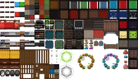 Quite a number of popular and interesting games are made on these engines. RPG Maker VX Ace, RTP-Edits Package by 95Jezzica on DeviantArt