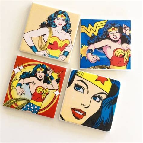 Wonder Woman Drink Coasters Wonder Woman T Comics Marvel T