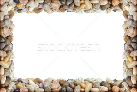 Frame With Stones Stock Photo © Kurhan 1433109