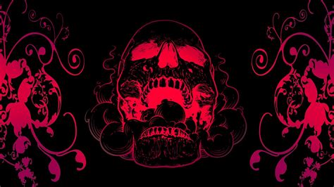 Desktop Skulls Roses 4k Wallpapers Wallpaper Cave
