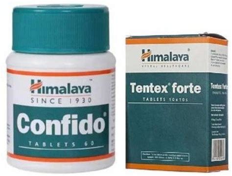 Himalaya Tentex Forte + Confido(2 Items in the set)- Buy Online in
