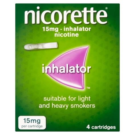 nicorette inhalator x