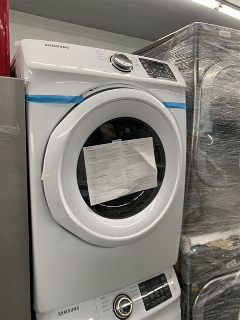 Check spelling or type a new query. Samsung washer & dryer set in white front load open box ...