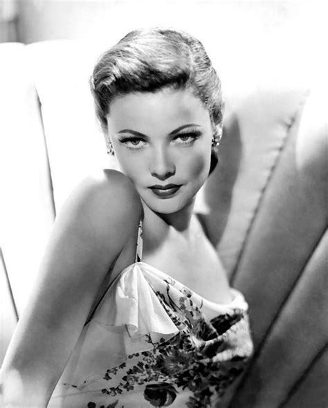 Gene Tierney Classic Hollywood Hollywood Actresses Hollywood