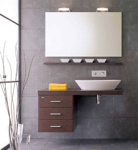 Looking for an inexpensive way to update your bathroom? Modern floating vanity cabinets - airy and elegant ...