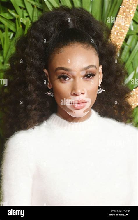 Canadian Model Winnie Harlow Attends The Fashion Awards At Royal Albert