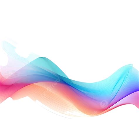 Abstract Dynamic Colorful Wave Background Waves Abstract Art Generative