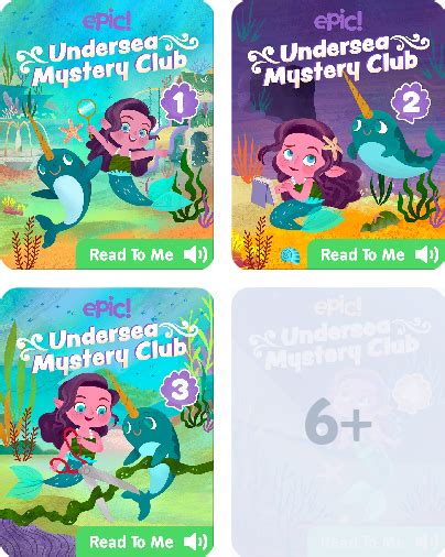 Undersea Mystery Club Childrens Book Collection Discover Epic