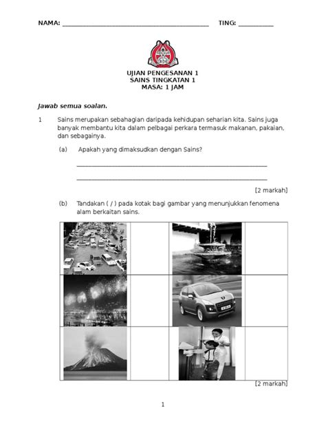 Format baharu dan contoh soalan pt3 2019 via www.malaysiatercinta.com. soalan sains tingkatan 1