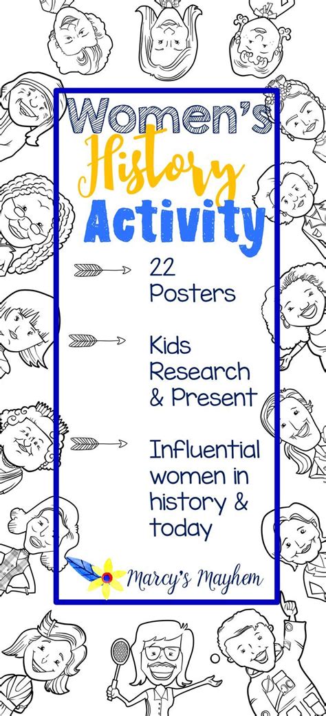 Womens History Month Worksheets Studying Worksheets