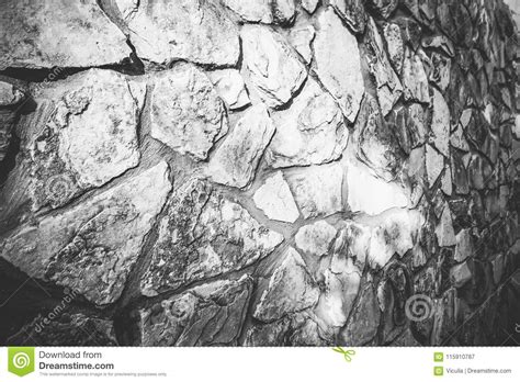 Close Up Of Natural Stone Wall Stone Wall Texture Stock Image Image