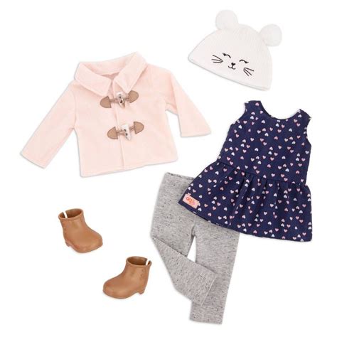 Our Generation Fashion Outfit For 18 Dolls Cheerfully Chilly Our Generation Doll Clothes
