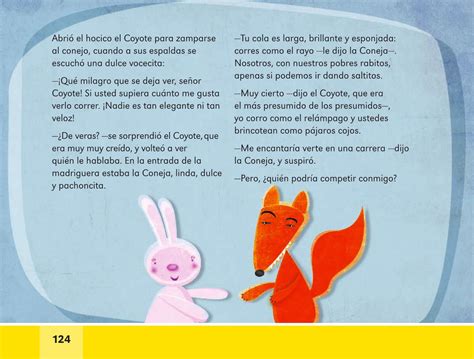 Libro para primer grado de lectura y escritura. Español Libro de lectura Primer grado 2016-2017 - Online - Página 124 - Libros de Texto Online