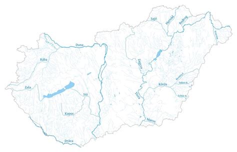 A magyar köztársaság egy állam európában. Magyarország Térkép Folyók | Térkép