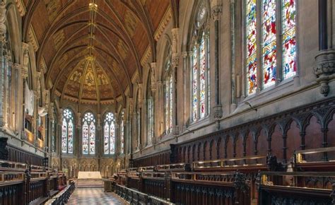 Cambridge St Johns College Chapel Marks 150 Years Bbc News
