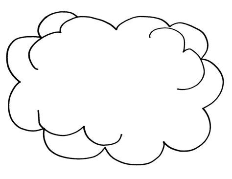 The four cloud types and where they are found in the atmosphere. Cloud Coloring Pages To Print | Coloring pages for kids ...