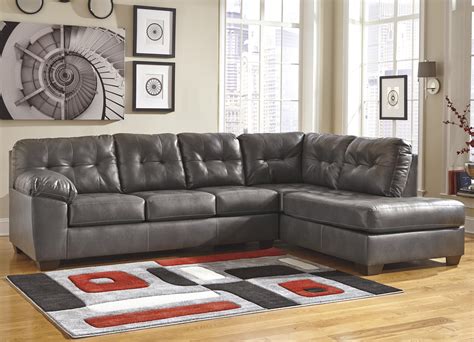 Signature Design By Ashley Alliston Durablend® Gray Sectional W