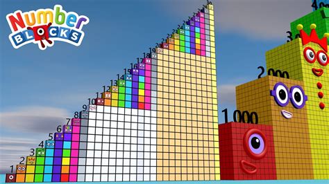 Looking For Numberblocks Step Squad 1 Vs 30 To 20000 Standing Tall