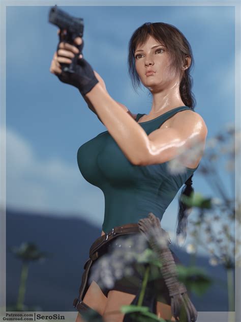 Lara Croft Captured Serosin Comics Army