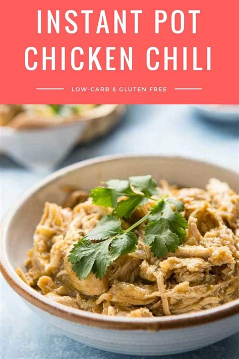 Vegetarians should also feel free to swap in peas and paneer, or tofu, for the chicken. Instant Pot Chicken Chili | Diabetes Strong