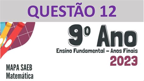 Gabarito Simulado Saeb 2023 3 Ano
