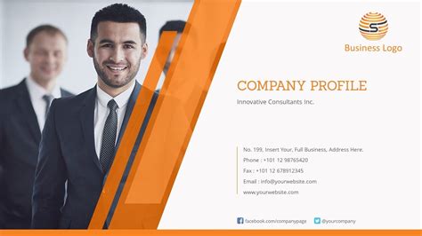 Company Profile Powerpoint Template Company Profile