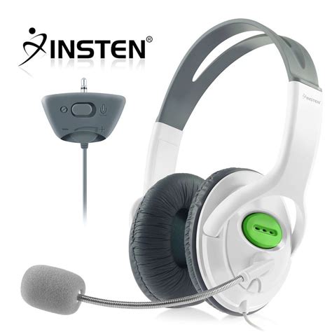 Insten Gaming Headset With Mic For Microsoft Xbox 360 Xbox 360 Slim
