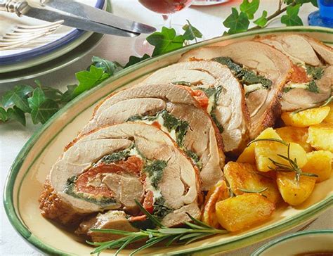 The baking sheet will catch any drippings from the turkey roll, and the rack will allow the turkey to cook evenly along. Boned and rolled turkey with plum stuffing, delish! - EVOKE.ie