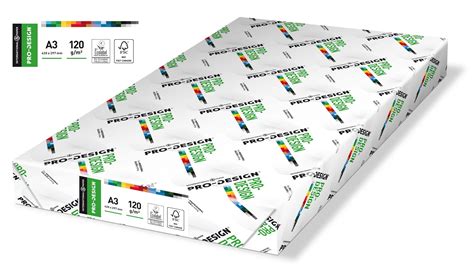 Pro Design Smooth Colour A3 120gsm Laser Paper Paper Plus