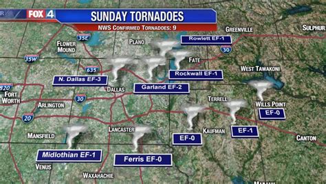 Tornadoes In Texas Map United States Map