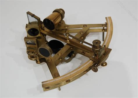 Antiques Atlas Rare Double Framed Sextant By Bate Of London