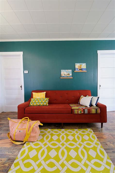 Red couch living room living room decor colors living rooms red sofa cindy crawford trendy home home interior interior ideas colorful decor. Vibrant Trend: 25 Colorful Sofas to Rejuvenate Your Living ...