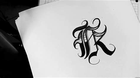 Letras Goticas Para Tatuar R Chicano Gotico Letters Lettering