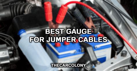 Best Gauge For Jumper Cables What Gauge For Jumper Cables