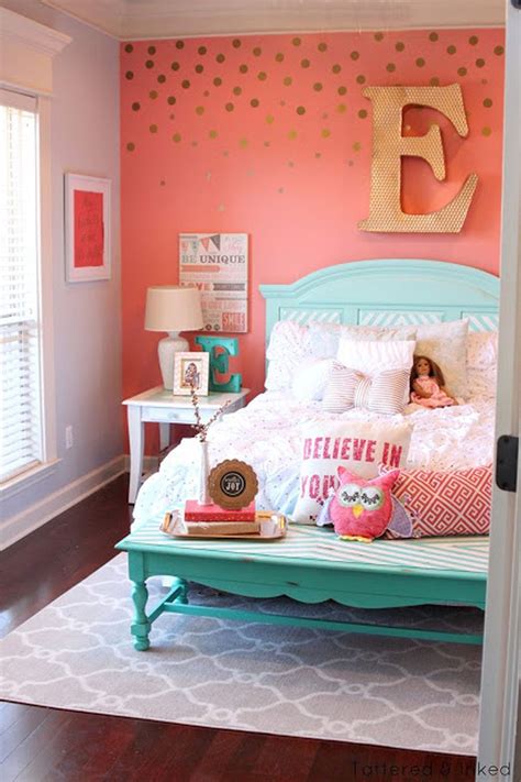 34 Pretty Wall Painting Ideas That Will Turn Your Bedroom Into Art Girls Bedroom Paint Girl